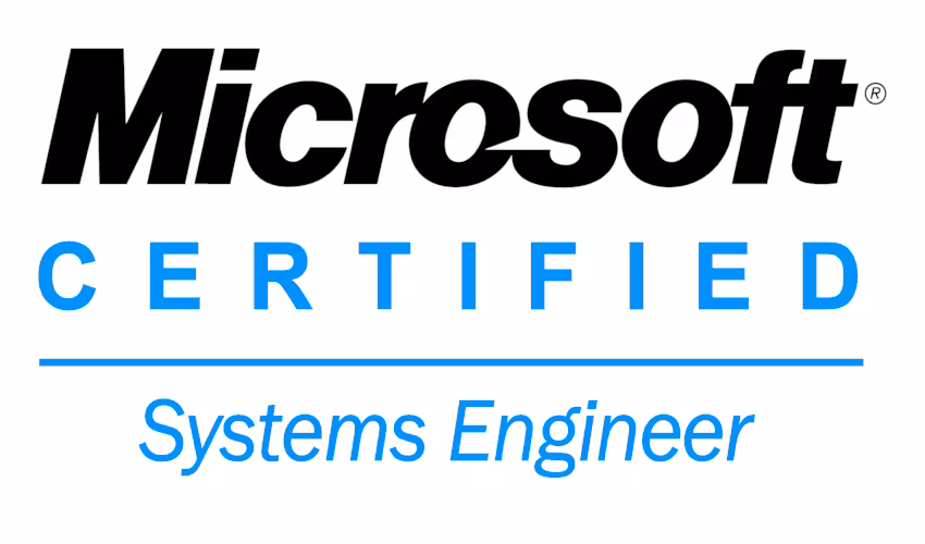 MCSE square badge
