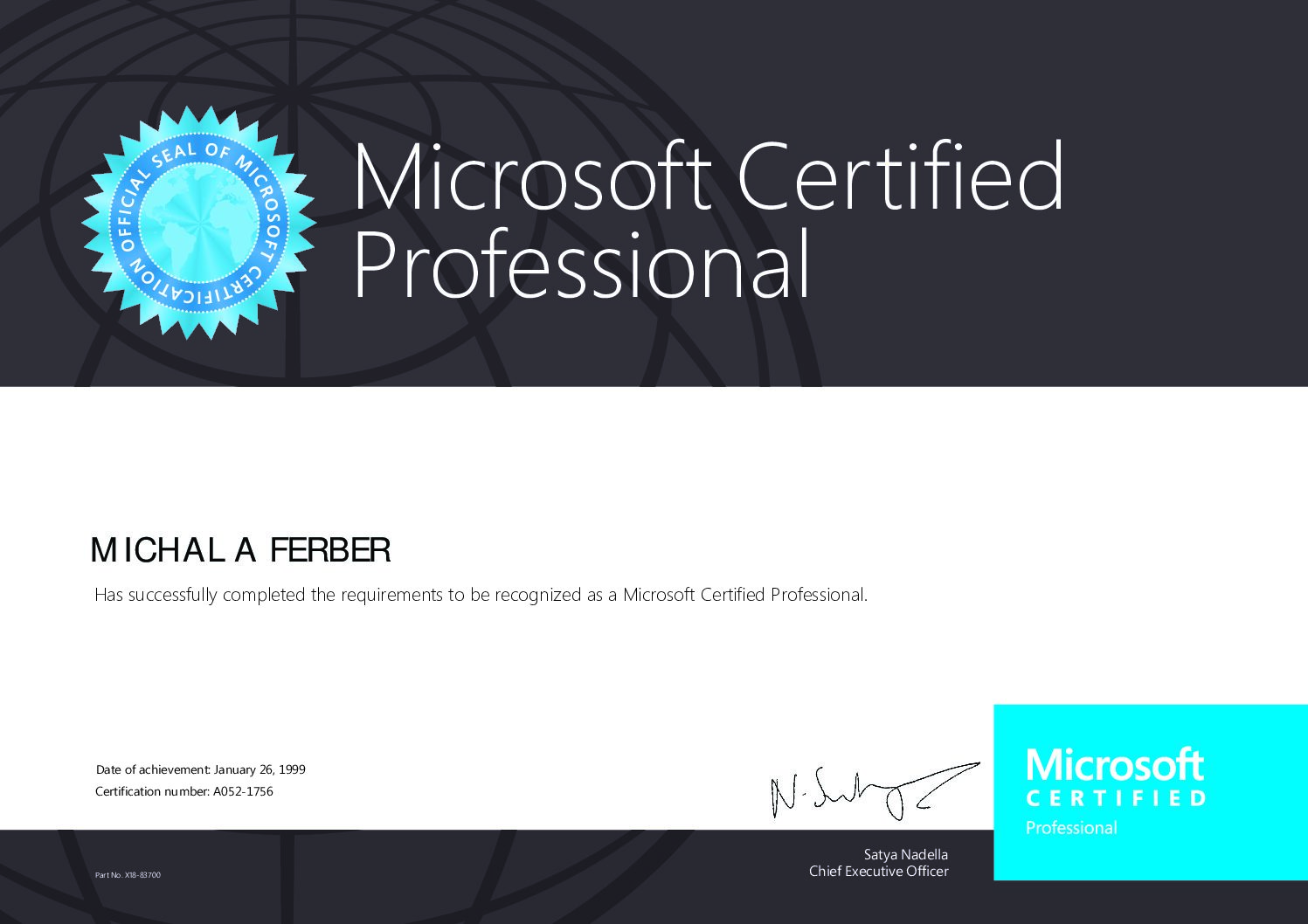 Microsoft Certified Professional